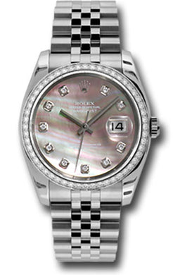 Rolex Steel Datejust- 36mm #116244