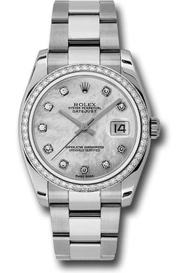 Rolex Steel Datejust- 36mm #116244