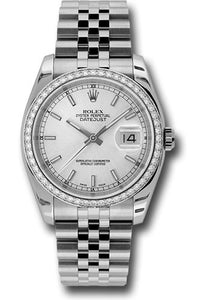 Rolex Steel Datejust- 36mm #116244