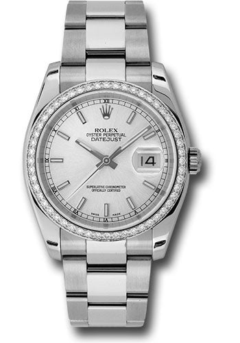 Rolex Steel Datejust- 36mm #116244