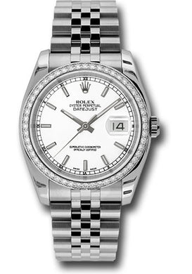 Rolex Steel Datejust- 36mm #116244