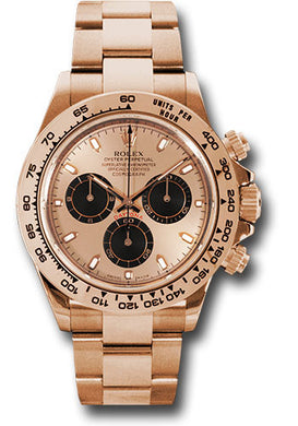Rolex 18k RG Daytona #116505 pbk