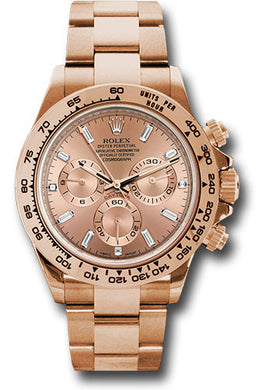 Rolex 18k RG Daytona #116505 pbd