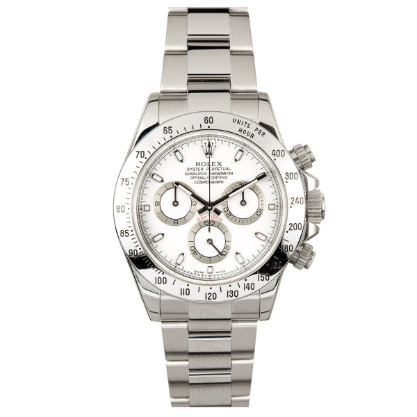 Rolex daytona clearance 116520 white dial