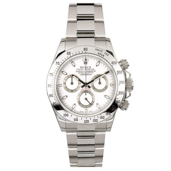 Rolex daytona 116520 clearance white dial
