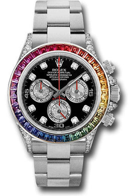 Rolex 18k WG Daytona #116599 RBOW