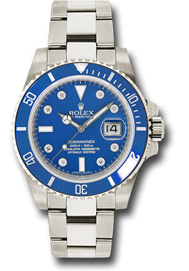 Rolex 18k WG Submariner #116619LB