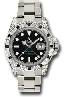 Rolex 18k WG GMT-Master II Special #116759SANR