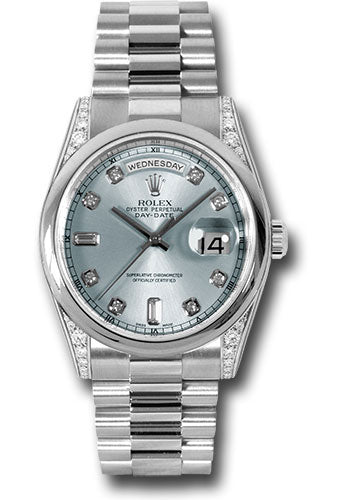 Rolex Platinum Day-Date President - 36mm #118296 gladp