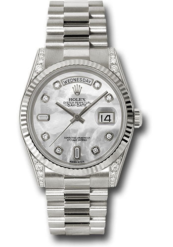 Rolex 18k WG Day-Date President - 36mm #118339 mdp