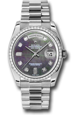 Rolex Platinum Day-Date President - 36mm #118346 dkmdp