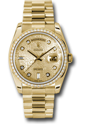 Rolex 18k YG Day-Date President - 36mm #118348 chjdp