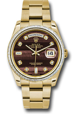 Rolex 18k YG Day-Date President - 36mm #118398 bedo