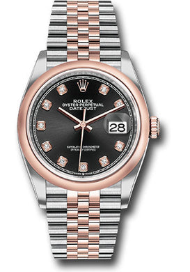 Rolex Steel and Rose Gold Datejust-36mm #126201