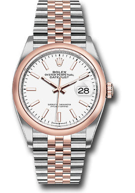 Rolex Steel and Rose Gold Datejust-36mm #126201