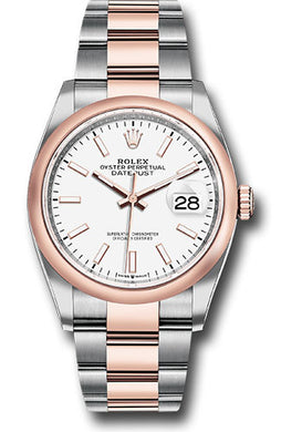 Rolex Steel and Rose Gold Datejust-36mm #126201