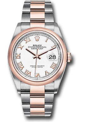 Rolex Steel and Rose Gold Datejust-36mm #126201