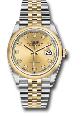 Rolex Steel and Yellow Gold Datejust-36mm #126203