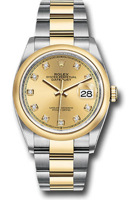 Rolex Steel and Yellow Gold Datejust-36mm #126203