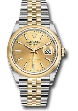 Rolex Steel and Yellow Gold Datejust-36mm #126203