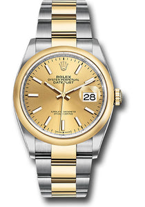 Rolex Steel and Yellow Gold Datejust-36mm #126203
