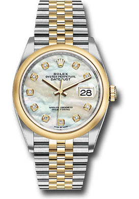 Rolex Steel and Yellow Gold Datejust-36mm #126203