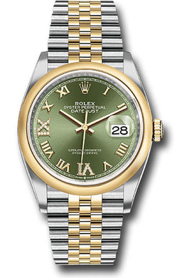 Rolex Steel and Yellow Gold Datejust-36mm #126203