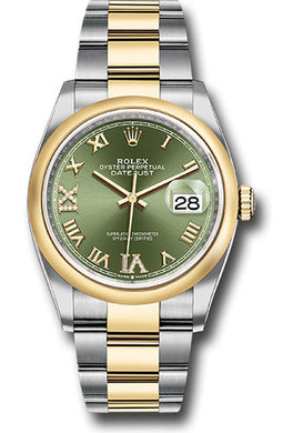 Rolex Steel and Yellow Gold Datejust-36mm #126203