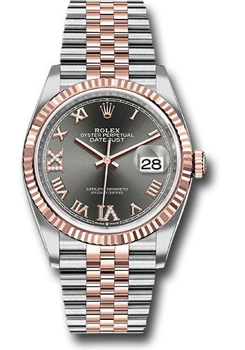 Rolex Steel and Rose Gold Datejust-36mm #126231