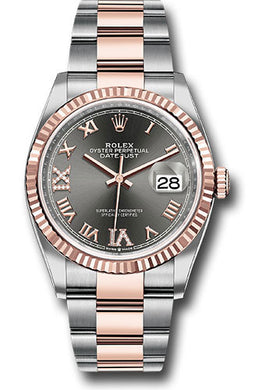 Rolex Steel and Rose Gold Datejust-36mm #126231