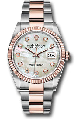 Rolex Steel and Rose Gold Datejust-36mm #126231