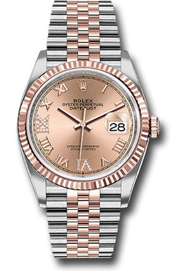 Rolex Steel and Rose Gold Datejust-36mm #126231
