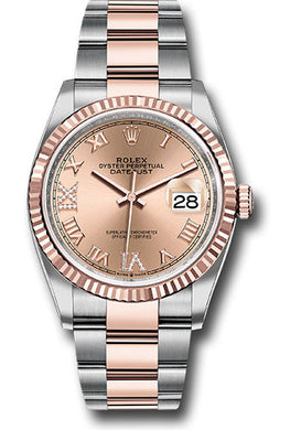 Rolex Steel and Rose Gold Datejust-36mm #126231