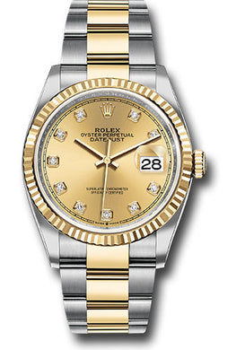 Rolex Steel and Yellow Gold Datejust-36mm #126233