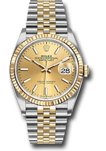 Rolex Steel and Yellow Gold Datejust-36mm #126233