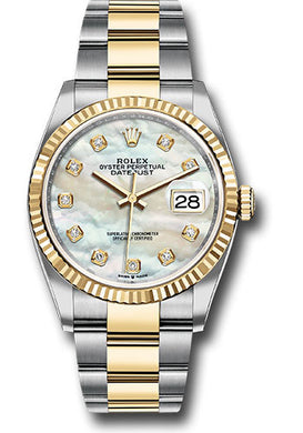 Rolex Steel and Yellow Gold Datejust-36mm #126233