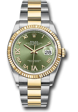Rolex Steel and Yellow Gold Datejust-36mm #126233