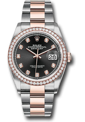 Rolex Steel and Rose Gold Datejust-36mm #126201