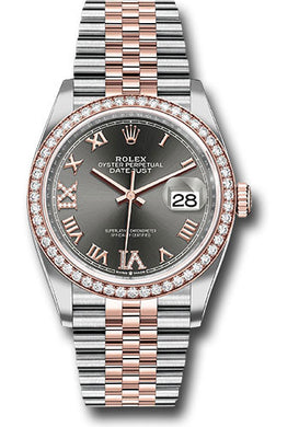 Rolex Steel and Rose Gold Datejust-36mm #126201