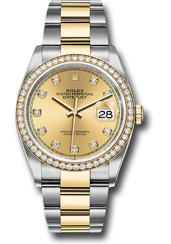 Rolex Steel and Yellow Gold Datejust-36mm #126283