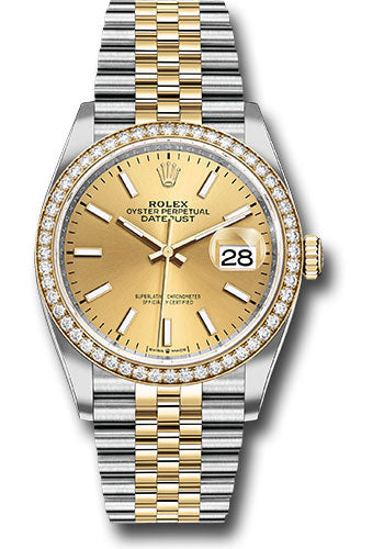 Rolex Steel and Yellow Gold Datejust-36mm #126283
