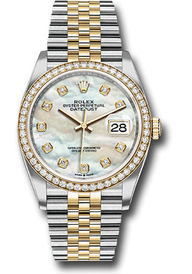 Rolex Steel and Yellow Gold Datejust-36mm #126283