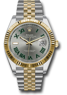 Rolex Steel 18k RG Datejust 41mm #126333 slgrj