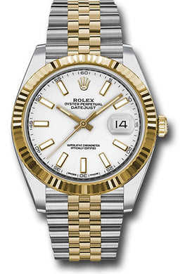 Rolex Steel 18k RG Datejust 41mm #126333 wij