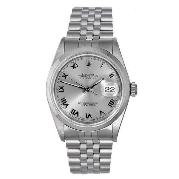 Rolex Steel and White Gold Datejust #16234