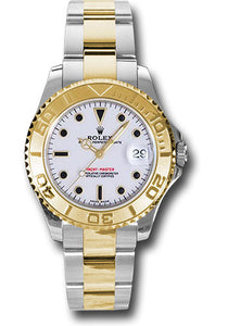 Rolex Steel and 18k YG Yachtmaster - 35mm #168623 w