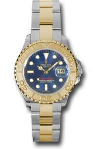 Rolex Steel and 18k YG Yachtmaster - 29mm #169623 b