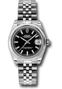Rolex Steel Datejust - 31mm - Mid-Size #178240 bkso