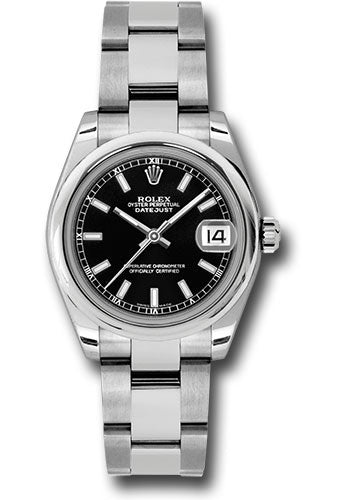 Rolex Steel Datejust - 31mm - Mid-Size #178240 bkso