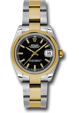 Rolex Steel and YG Datejust - 31mm - Mid-Size #178243 bkio